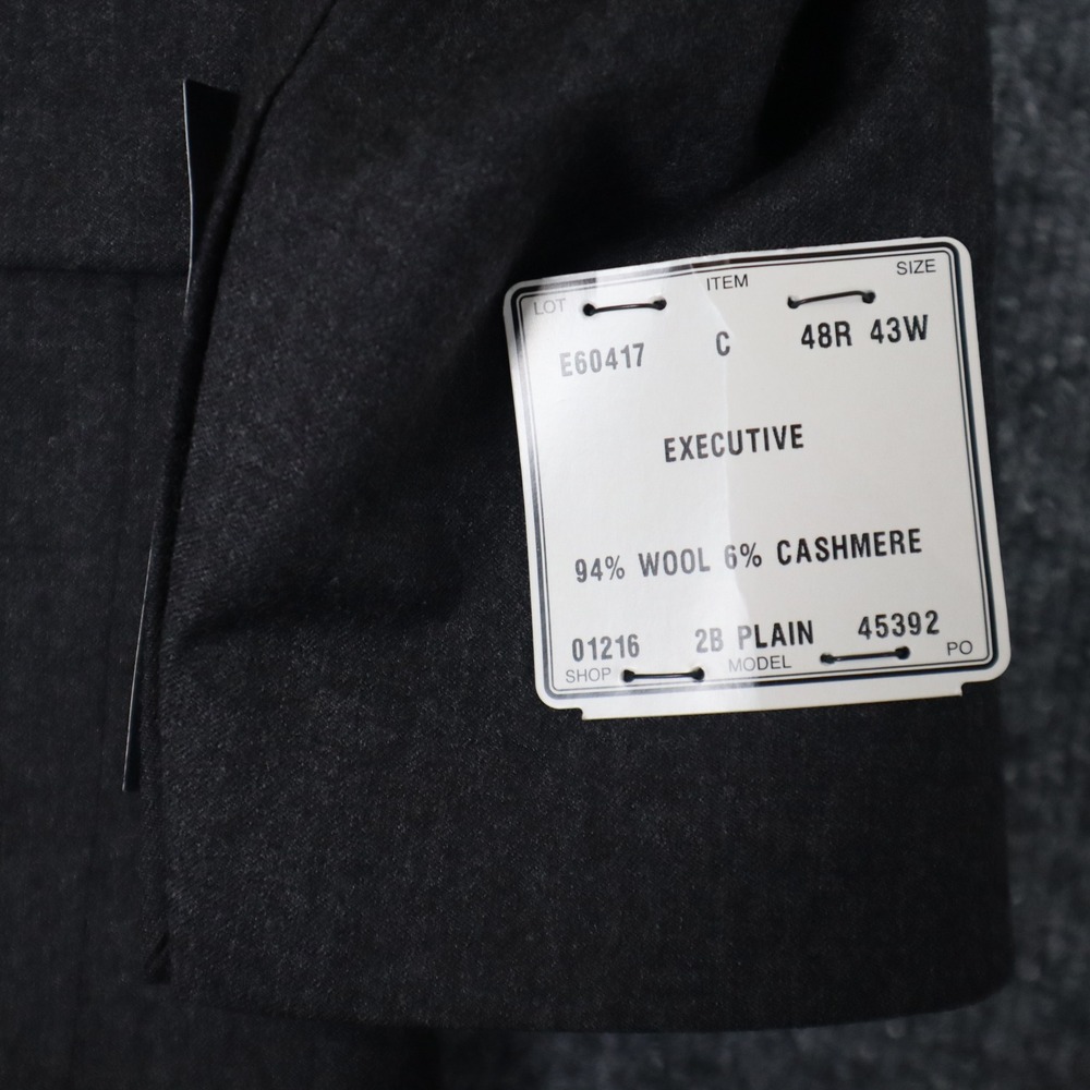 Jos A Bank Executive Collection Suit Jacket Blazer Mens 48 Regular Wool Cashmere - Picture 7 of 13